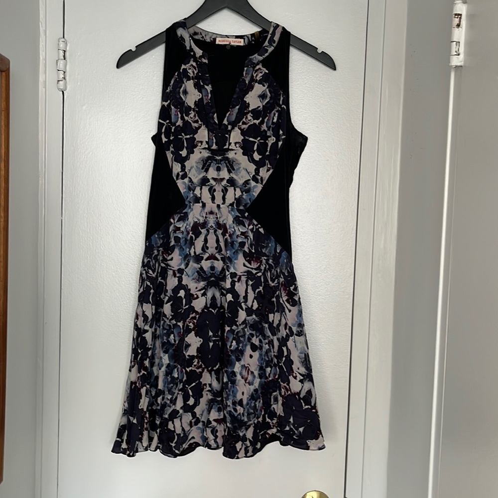 Floral Silk Dress